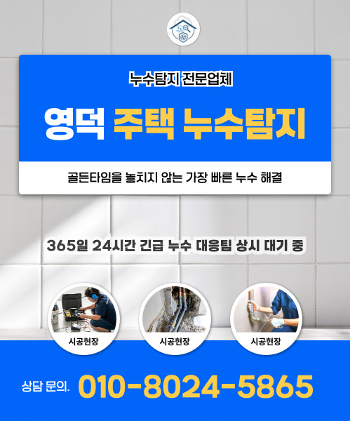 주택누수탐지 모바일 비주얼 0